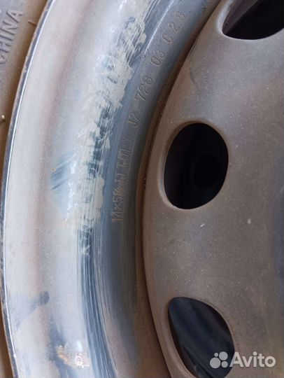 Комплект колес r14 лето 175/70