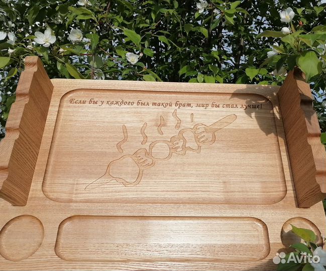 Поднос для подачи шашлыков