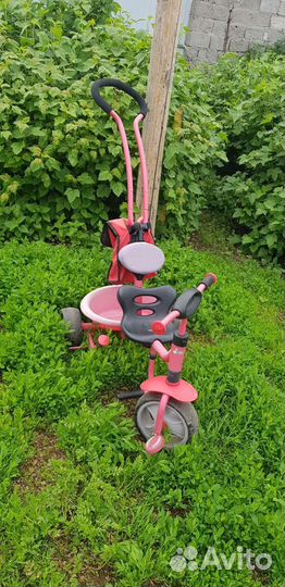 Детский велосипед с ручкой