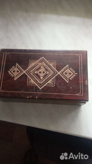 Шкатулка деревянная СССР