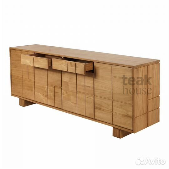 Комод из массива Тика Mondrian 200