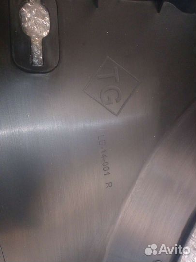 Крылья передние Гранта 2190, kalina 2, новые окраш