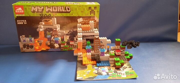 Аналог лего майнкрафт 