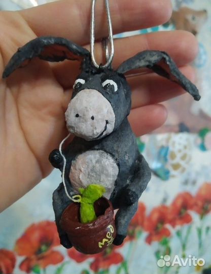 Набор ёлочные ватные игрушки Винни Пух и К'