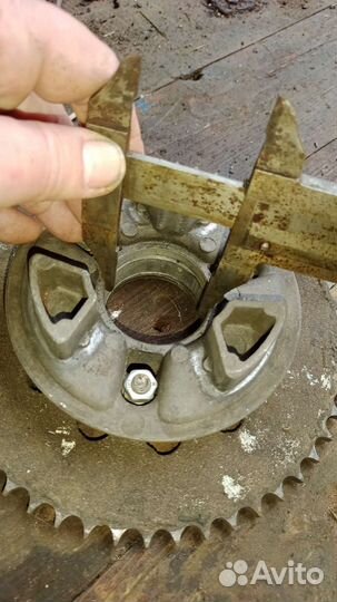 Звезда задняя мопед