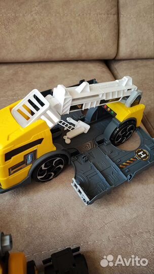 Машинки пакетом на пульте управления трансформер