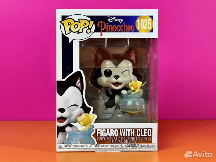 Funko Pop Disney 1025 Figaro with Cleo (Pinocchio)