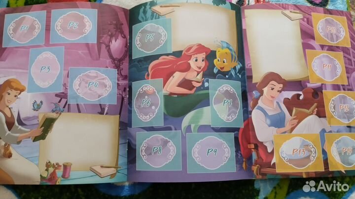 Альбом для наклеек panini Принцесса