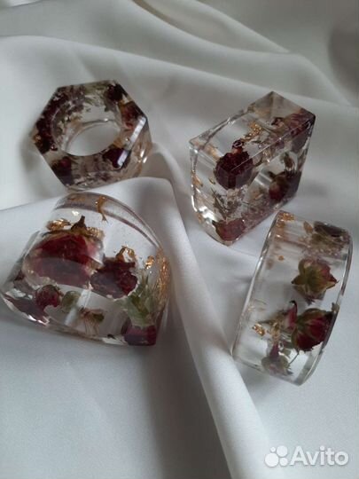 Кольца для салфеток, 4 шт