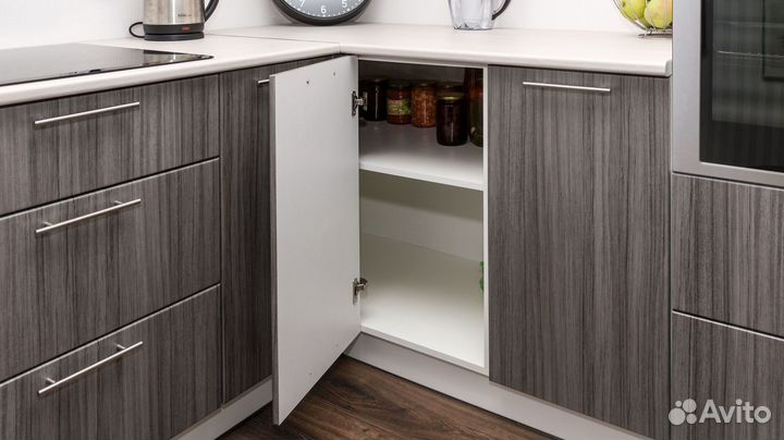 Кухня Прима угловая и прямая