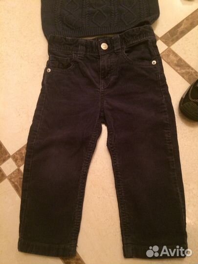 Брюки вельветовые