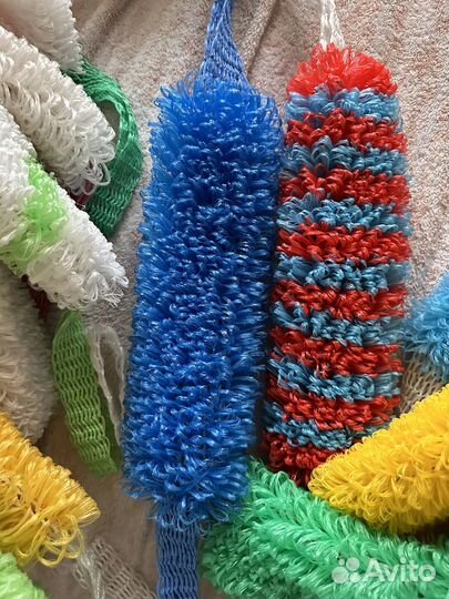 Мочалка ручной работы