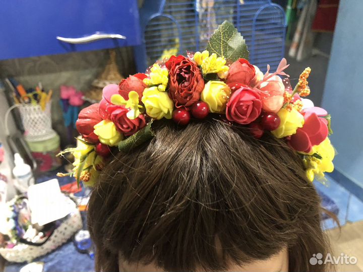 Ободок на осеннй бал