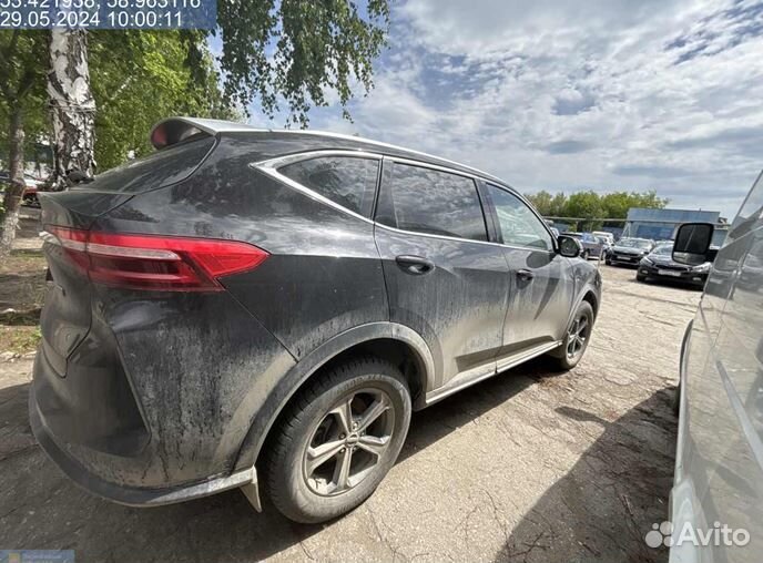 Haval F7 1.5 AMT, 2022, битый, 71 872 км