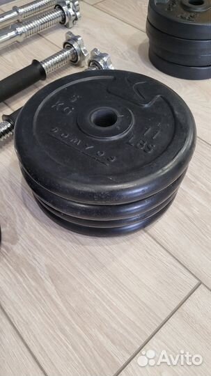 Штанга гриф блины бу