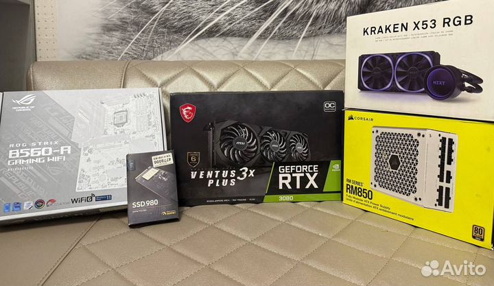 Игровой компьютер RTX 3080 + i7 11700F
