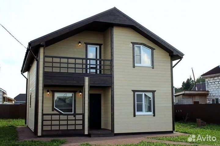 Каркасный дом 60 м²