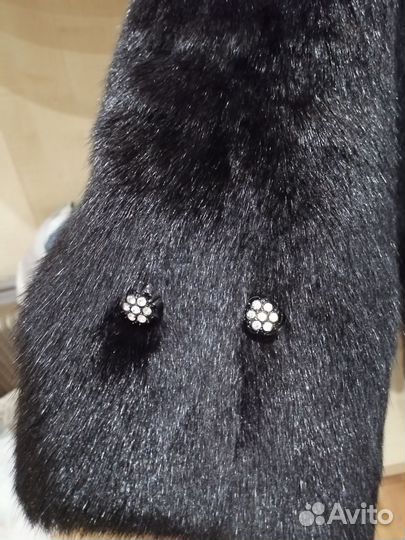 Полушубка женская, натуральный мех/ размер 48/50