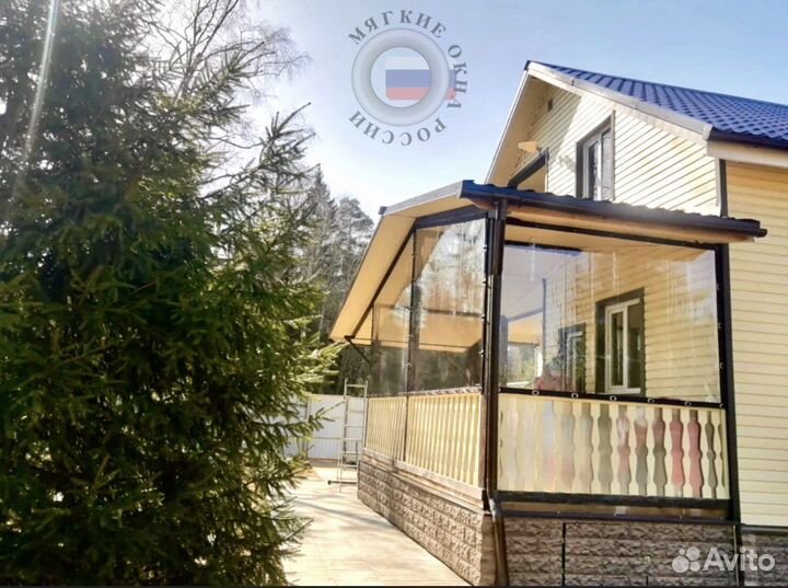 Мягкие окна для террас, беседок и веранд