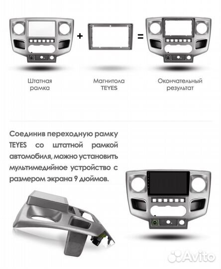 Магнитола GAZ Gazelle Busines Teyes X1 2/32 DSP