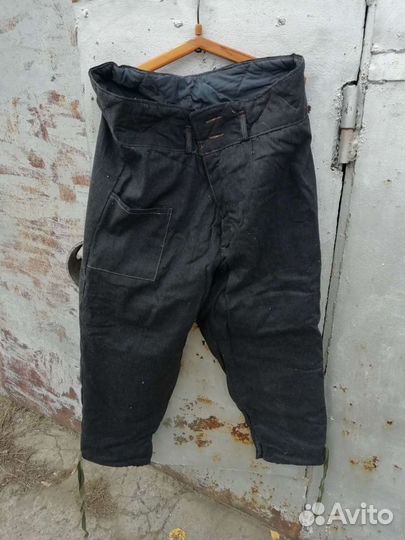 Штаны ватные зимние