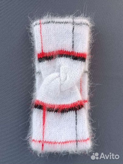 Повязка на голову из пуха норки