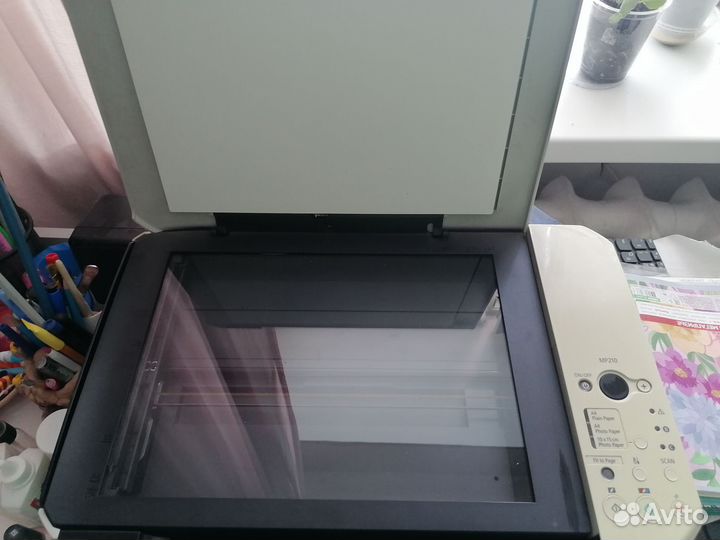 Принтер мфу струйный canon pixma MP210, Работает