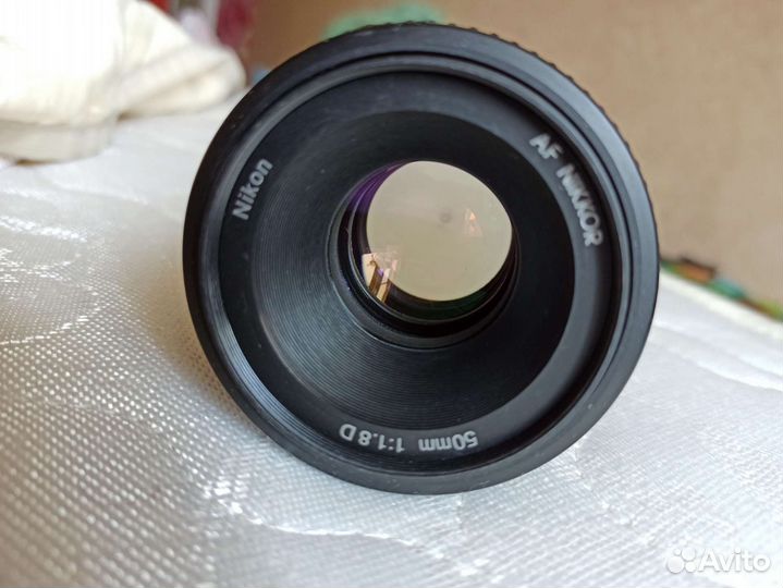 Объектив Nikon 50mm f/1.8D AF Nikkor
