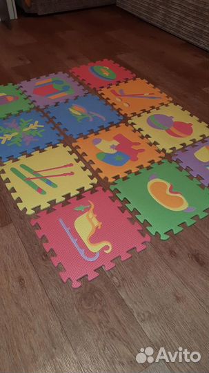 Коврик пазл мягкий пол