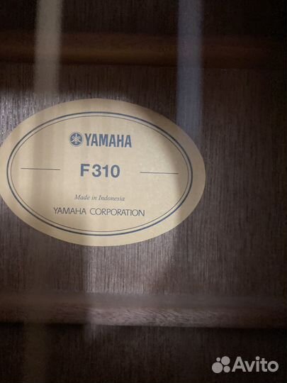 Гитара Yamaha F310 Индонезия