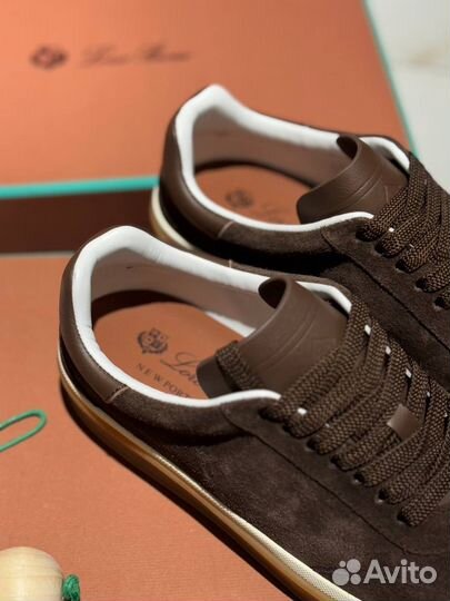 Кеды Loro Piana коричневые