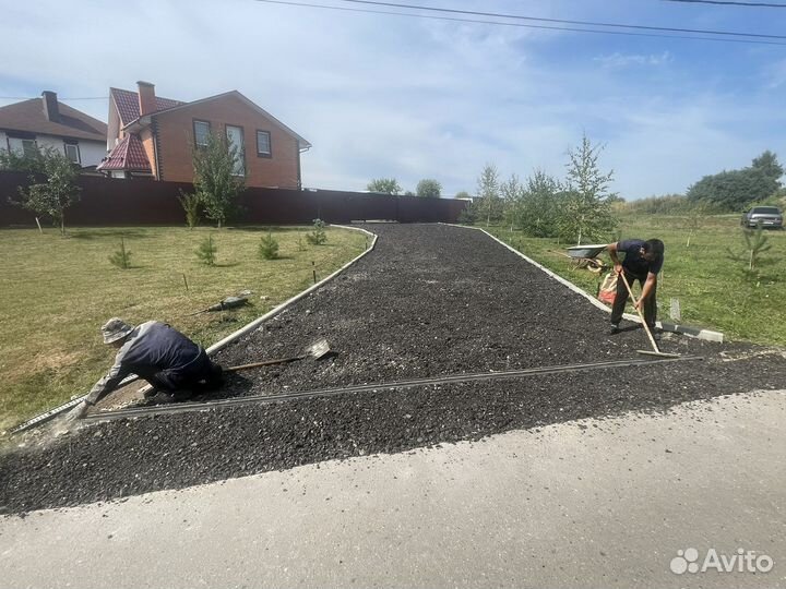 Асфальтирование, ремонт асфальта, благоустройство