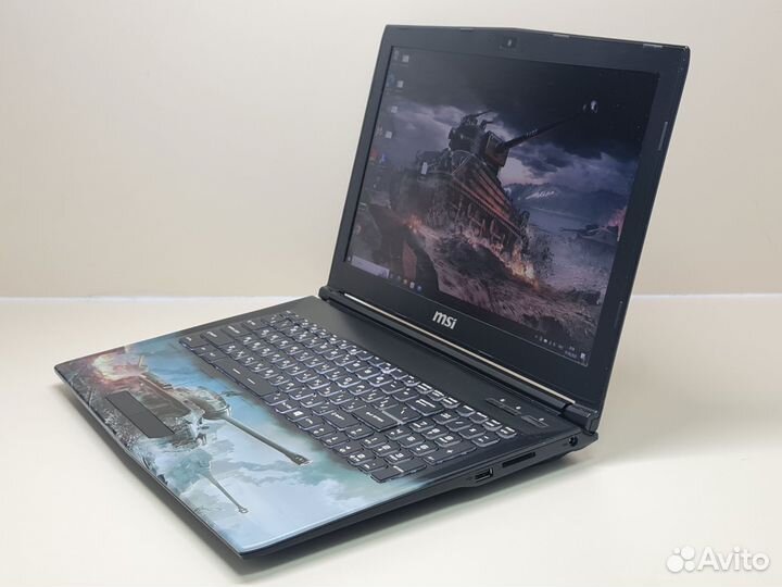 Игровой ноутбук WoT i5-8300/16Gb/GTX1050 2Gb/SSD