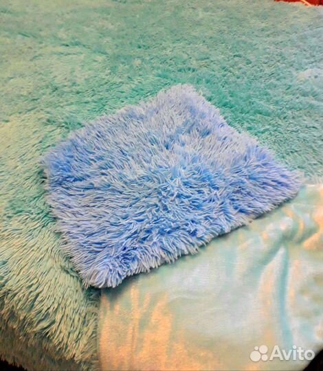 Плед евро+наволочка травка