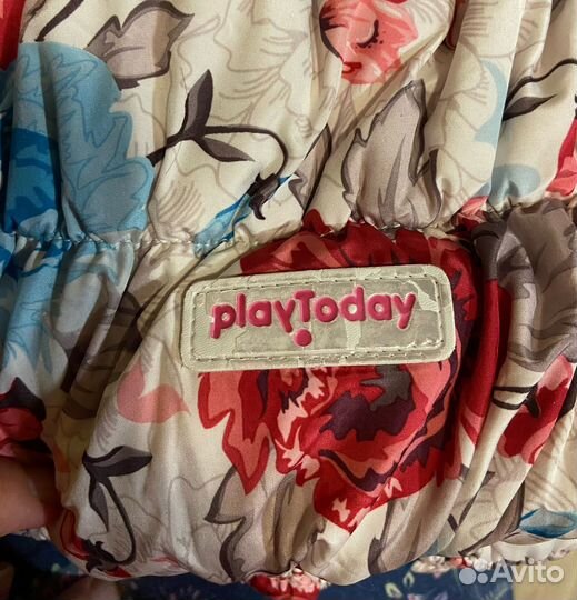 Куртка пальто на девочку Playtoday демисезон 104