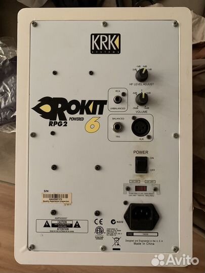 Студийные мониторы krk rockit 6 пара