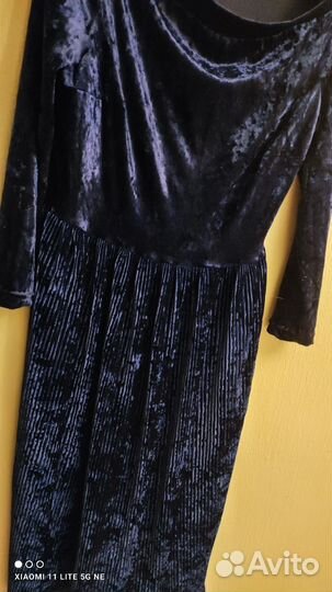 Платье бархат