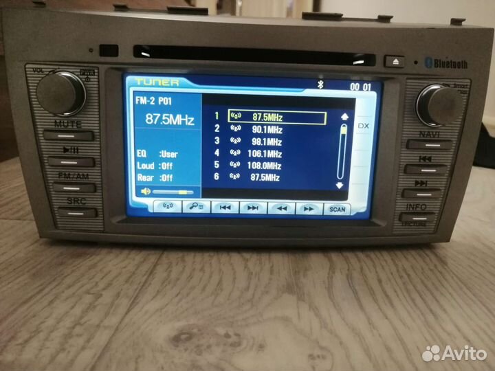 Магнитола тойота камри в40 toyota camry v40 блютус