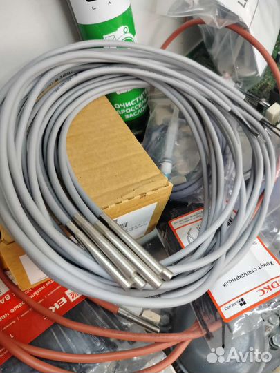 Датчик температуры накладной Pt1000 -35.105гр.С