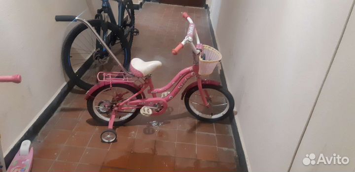 Детский трехколесный велосипед бу 16дюм