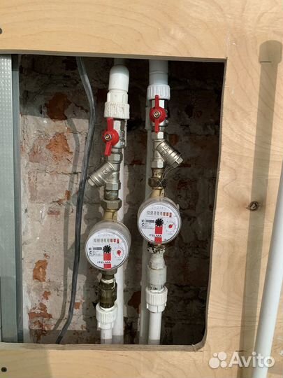 Установка и замена водосчетчиков