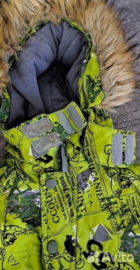 Куртка и полукомбинезон 92