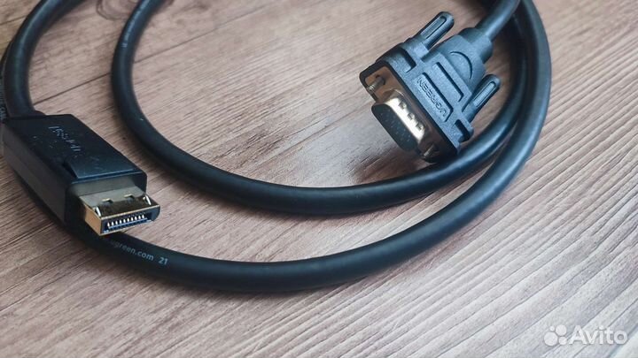 Кабель для монитора VGA-DP
