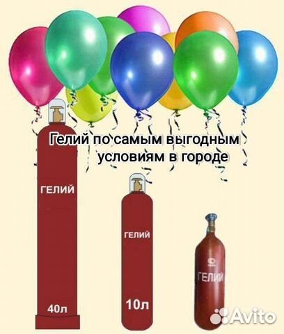 Гелий для шаров