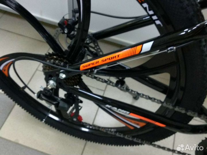Велосипед на дисках 24 дюйма складной