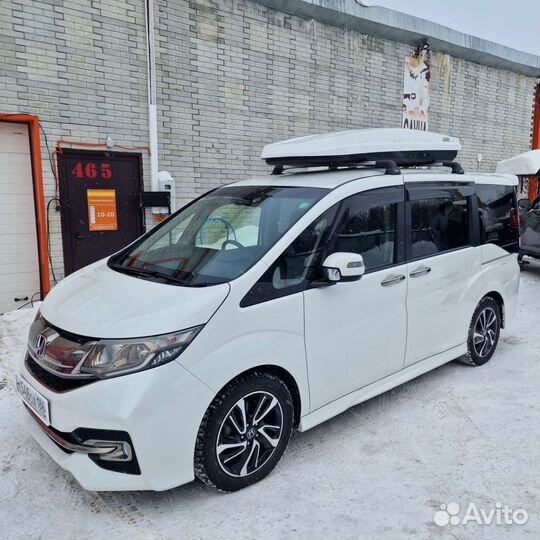 Комплект автобокс и поперечины для Honda StepWgn