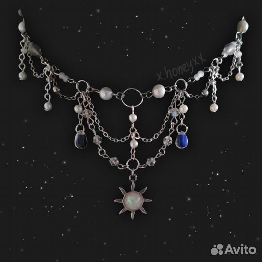 Колье «gentle crystal»