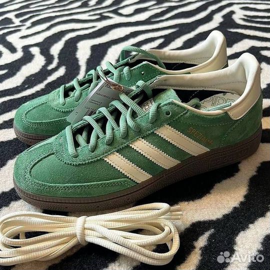 Кроссовки Adidas Spezial green зеленые