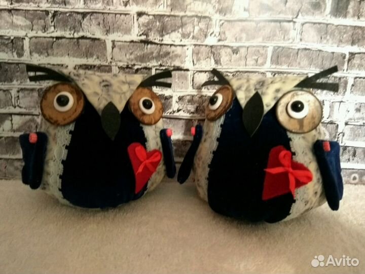 Совушки интерьерные