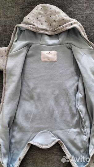 Комбинезоны утеплённые 62 (пакетом)